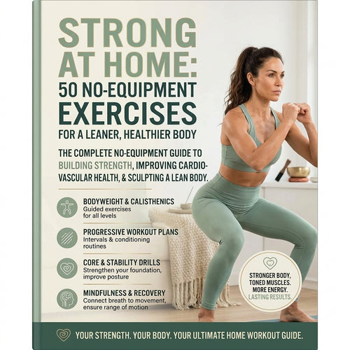 Strong at Home No-Equipment Exercises For A Leaner, Healthier Body